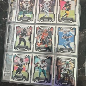 Lot of 2023 Prizm football cards